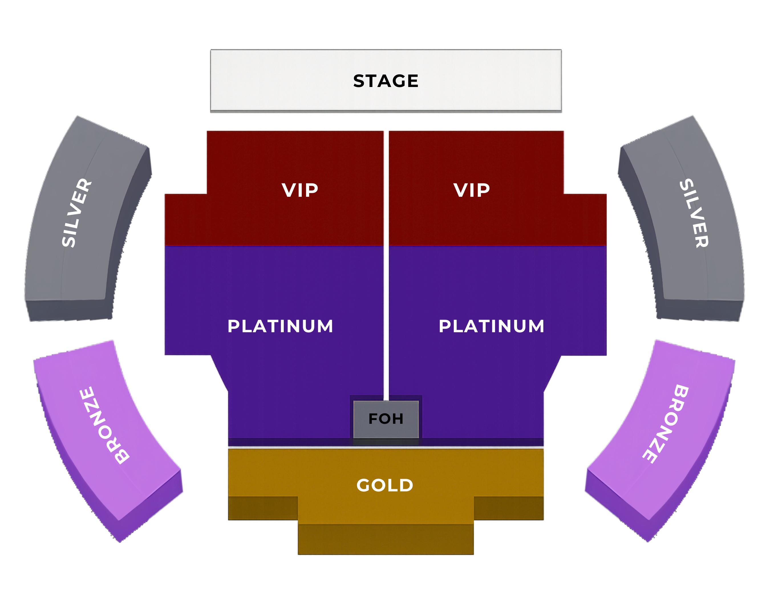 Layout Map Konser Brian McKnight